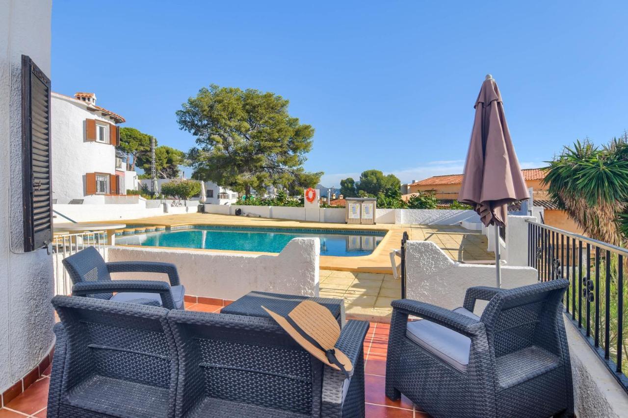 Bungalow With Seaviews In Moraira Teulada Dış mekan fotoğraf